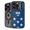 USA Flag Stars iPhone 16 Pro Kickstand Case